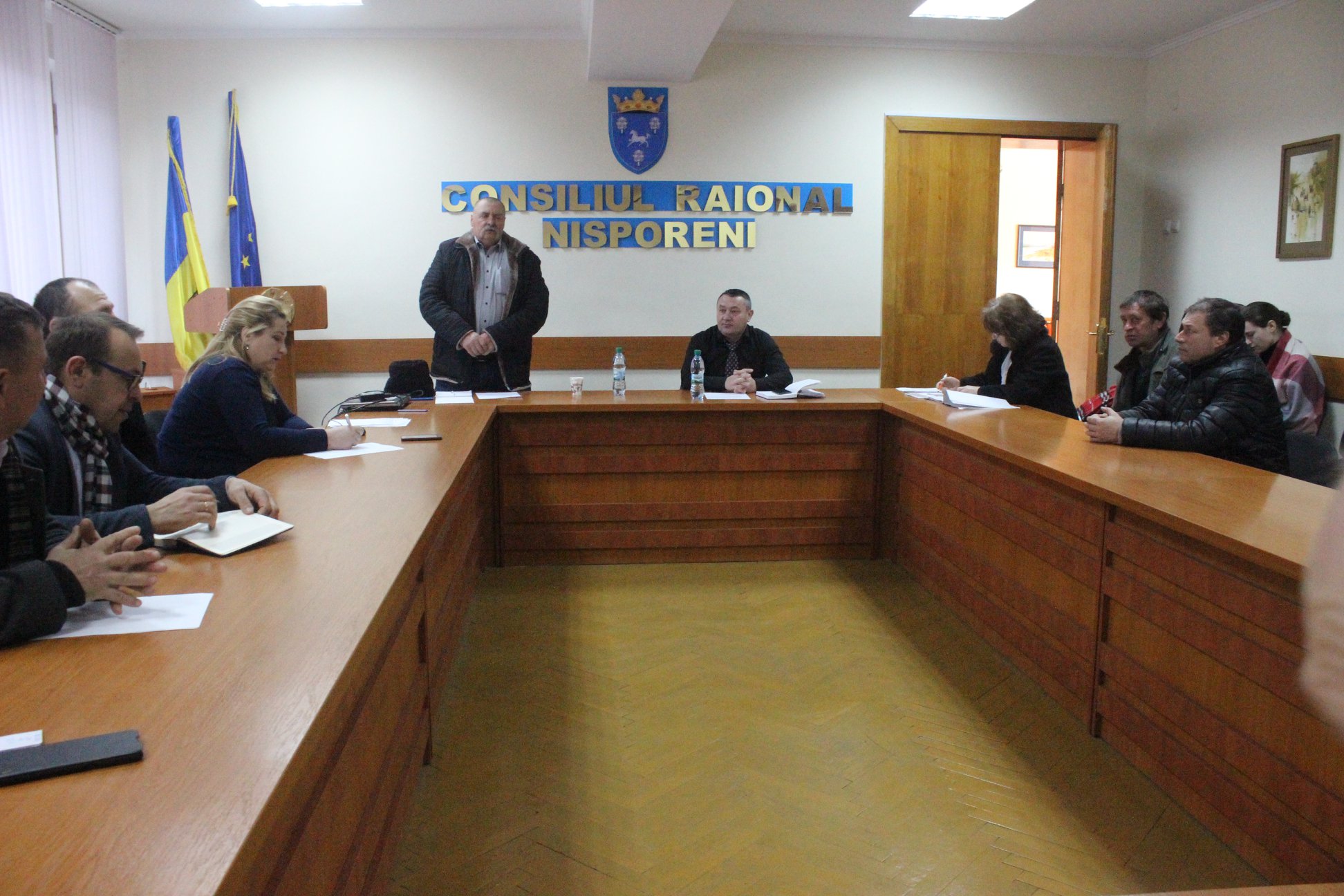 Ședința de constituire a Asociației obștești a crescătorilor de ovine și căprine din raionul Nisporeni