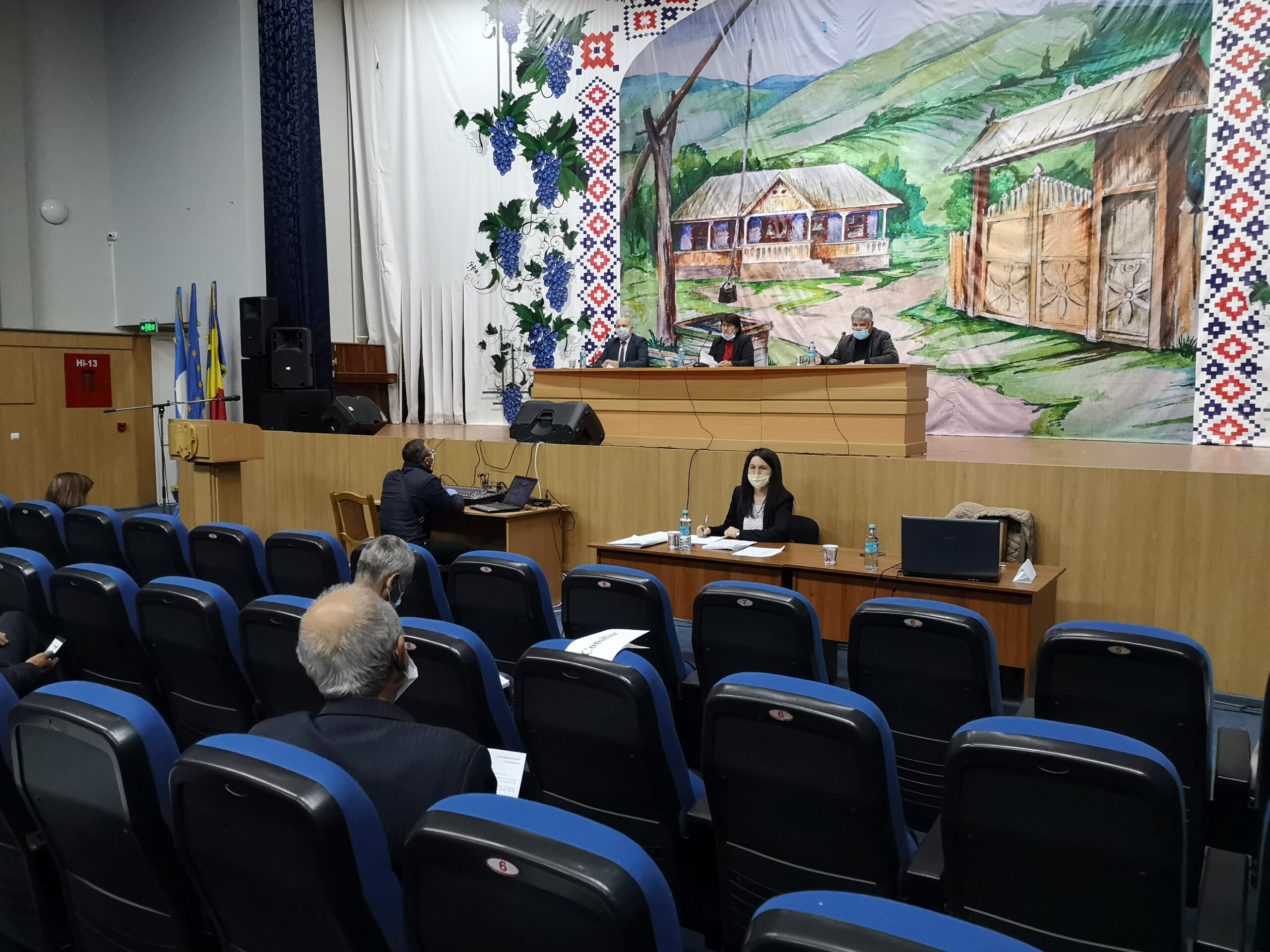 Ședinţa ordinară a Consiliului raional Nisporeni din 21 mai 2020.
