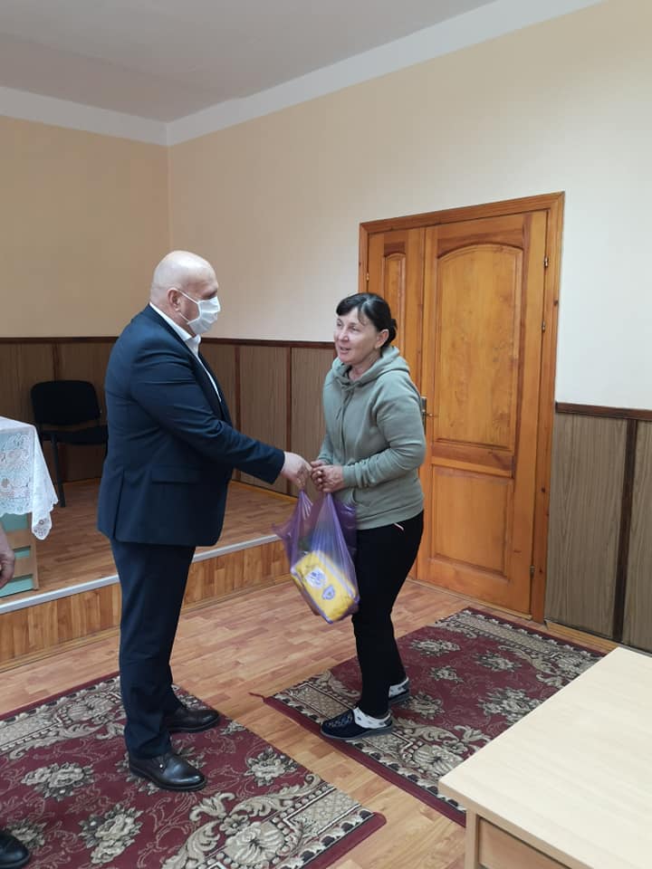 Acțiune de binefacere întru susținerea familiilor social-vulnerabile din raionul Nisporeni.