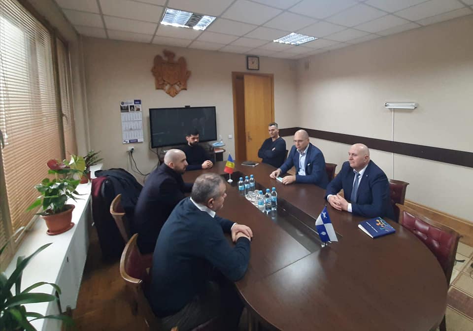 Dumitru BUZATU, Președintele Consiliului Județean Vaslui a efectuat o vizită în raionul Nisporeni.