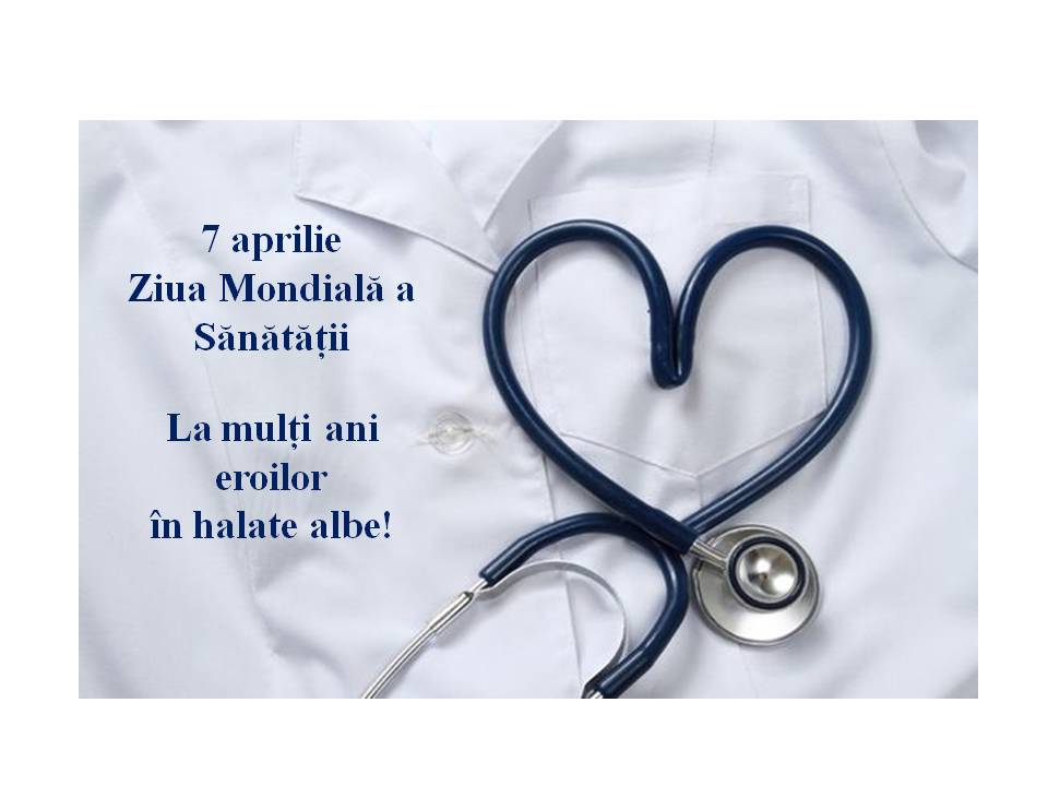 Mesaj de recunoștință și apreciere pentru lucrătorii medicali din raion de Ziua Mondială a Sănătății!