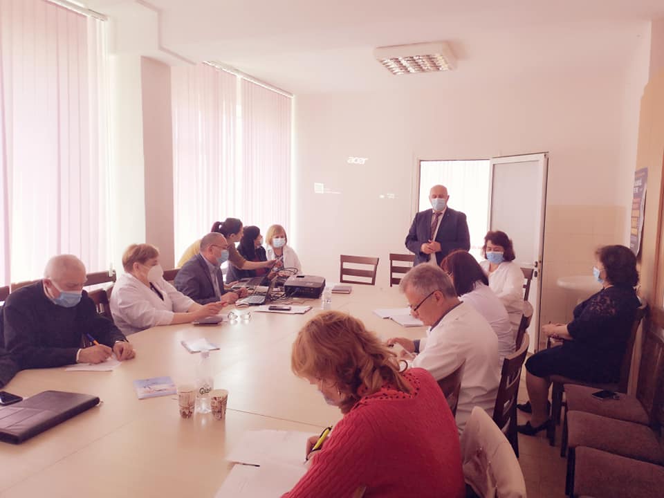 Ședința consiliului medical a Instituțiilor Medico-Sanitare Publice din raion.