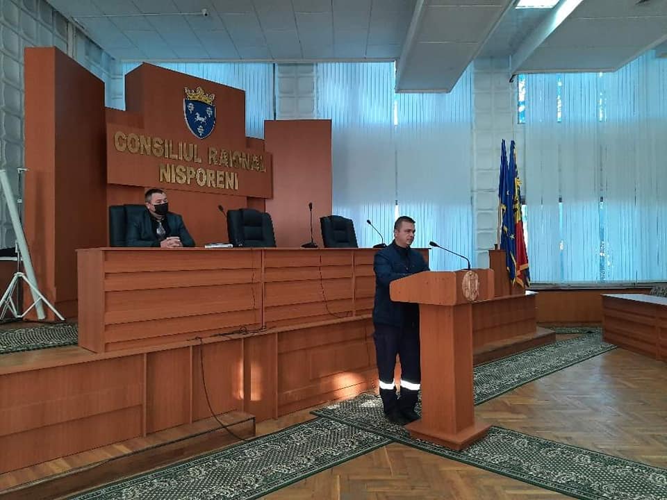 Ședința Extraordinară a Comisiei pentru Situații Excepționale a raionului Nisporeni.