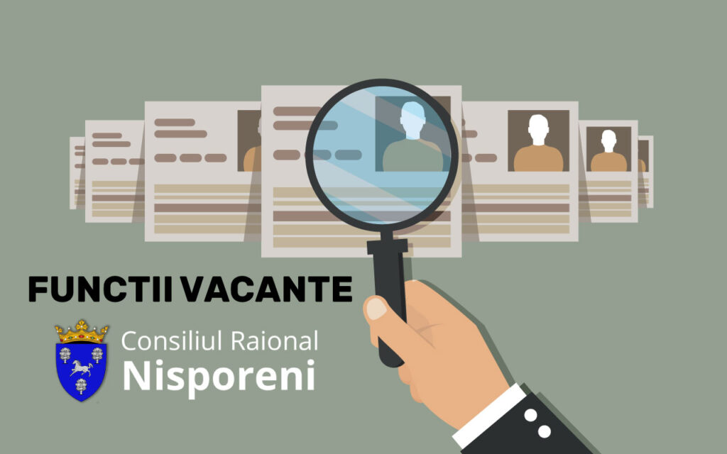 Direcția Asistență Socială și Protecția  Familiei Nisporeni anunță concurs  pentru funcția  temporar vacantă de asistent social comunitar în cadrul primăriei Nisporeni.