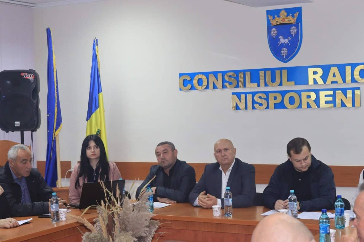 ȘEDINȚA EXTRAORDINARĂ A CONSILIULUI RAIONAL NISPORENI 27.09.2022