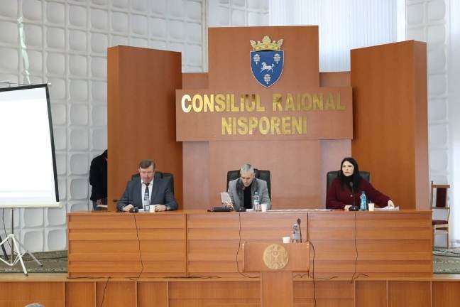 Ședința ordinară a Consiliului raional Nisporeni din 16 februarie 2023