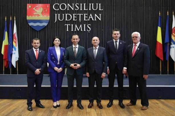 Vizita de lucru a  președintelui raionului Nisporeni în județul Timiș, România