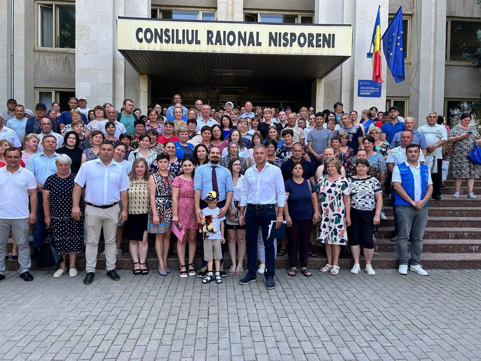 Vizita de lucru în raionul Nisporeni, a dlui Alexei BUZU, ministrul Muncii şi a protecţiei sociale